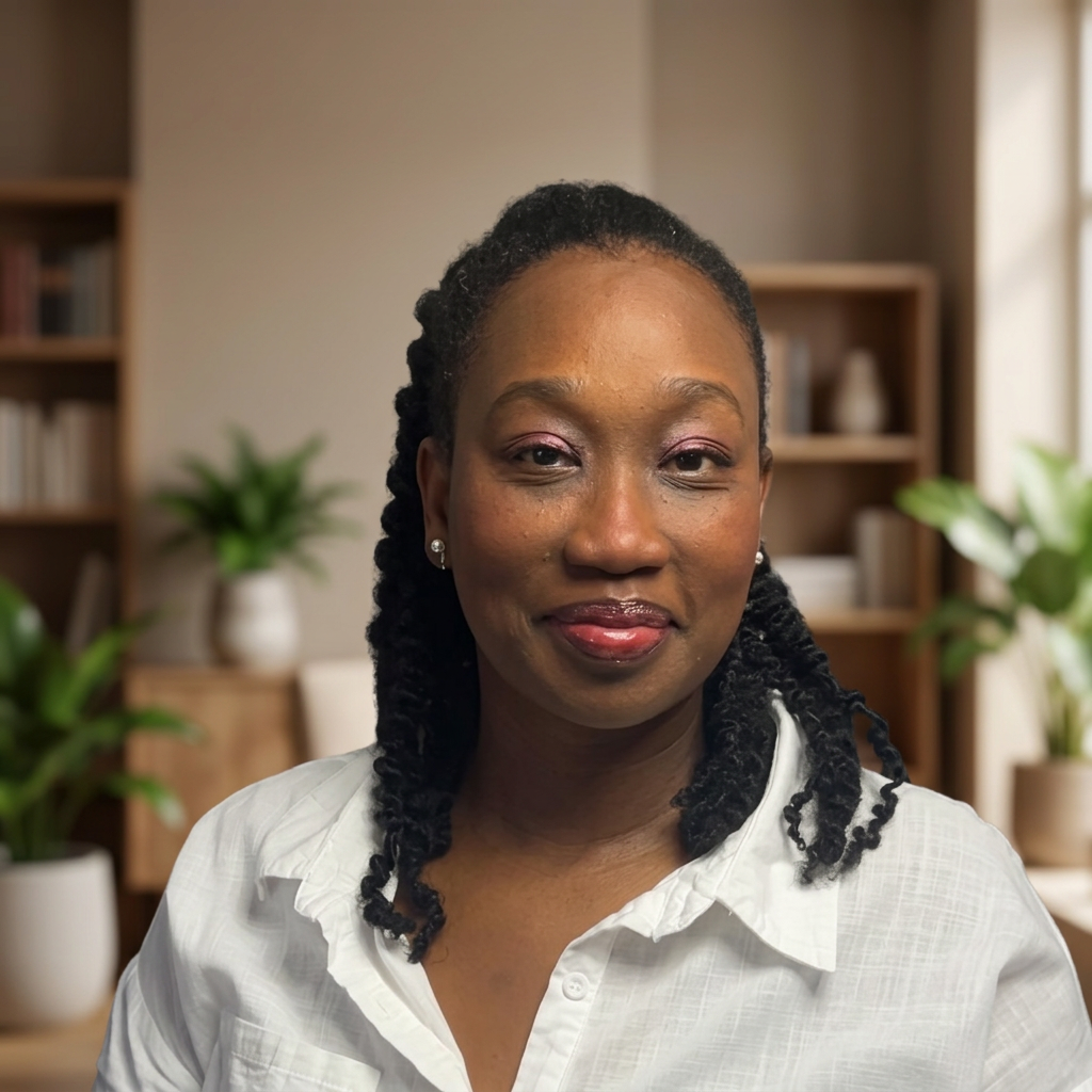 Portrait of Tasha, trauma-informed coach